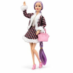 MUÑECA FASHION INVIERNO 72PZ  PL26